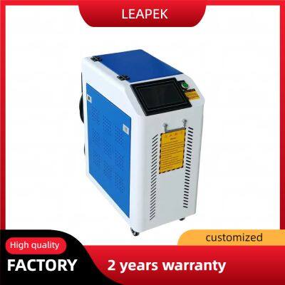 100w 200w 300w 500w Handheld Pulse Fiber Laser Cleaning Rust Removal Machine for Metal Wood Varnish Painting Cleaner