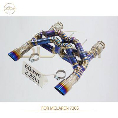 Exhaust Titanium Catback for Mclaren 675LT/720S Electronic Valve High-performance Automotive Exhaust Parts photo-3