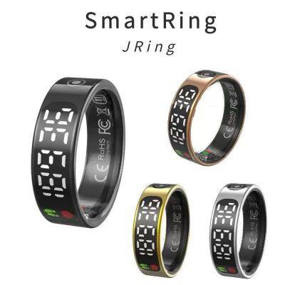 Smart Ring for Men Women Health Tracker Waterproof Stainless Steel Smartring Heart Rate Sleep Monitor Factory Price photo-2
