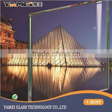 3-19mm tempered exterior building glass walls