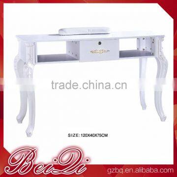 Greek style Nail Salon Table Royal Design Manicure Table Double Nail Table For Nail Spa