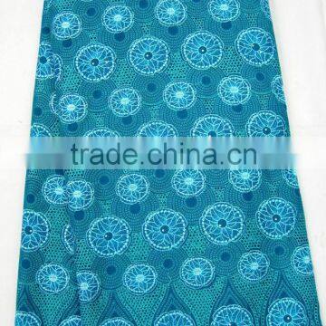 J597-4 heavy swiss voile embroidery african lace fabric men's lace