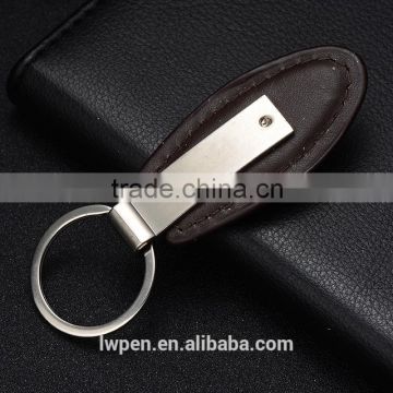 Top qualiy custom printed pens leather keychain