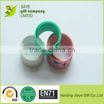 Silicone wristband/silicone slap braecelet with factory price