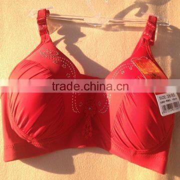 1.12USD Year 2015 Newest Design 36-42 D Cup Factory Sell High Quality Big Size Diamond Push Up Bras/Bra Models (gdwx293) photo-4