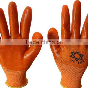 working glove coated pvc; pvc coated glove, coated and dipping glove, safety glove