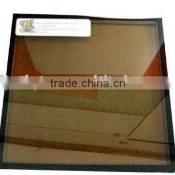 good price 4-19mm green ,blue,gray and clear Tempered Insulated glass