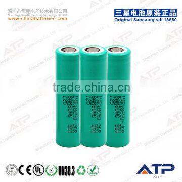 Samsung 20r 18650 li-ion battery 3.7v 2000mah / samsung inr18650-20r