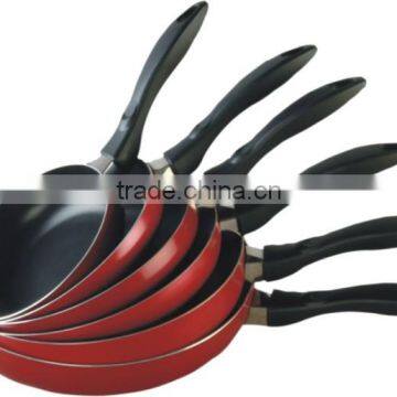 6pcs non-stick colorful cookware sets Xunda