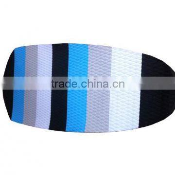 OEM EVA Traction Pad, 45 Degree Curved Cut EVA Surfboard Traction Pad, EVA Tail Pad