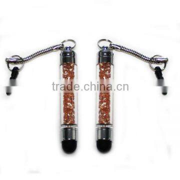 new mini stylus, portable type,insert in earphone jack
