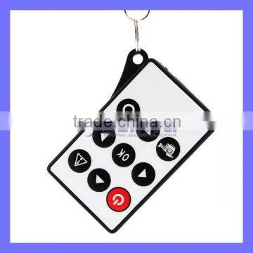 Keychain 9 Keys IR MP3 DVD CD Player Remote Controller