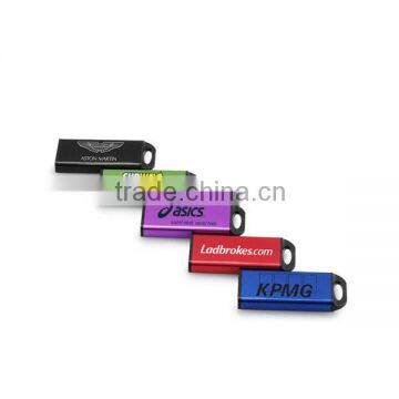 Customized mini usb sticks 16gb with logo