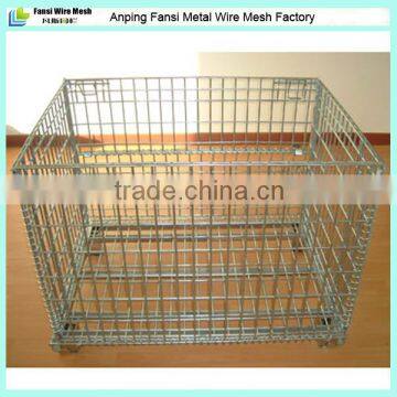 Half Open Collapsible Welded Mesh Container photo-3