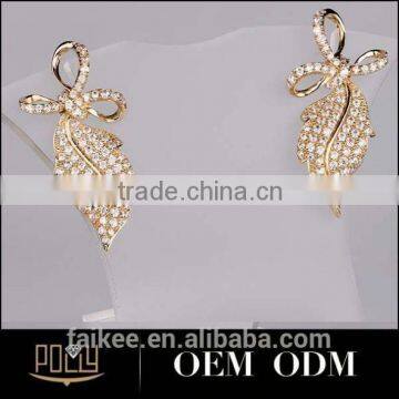 Excellent White Gold Jewelry Diamond Earring