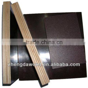 Black film poplar core 10mm phenolic film faced plywood