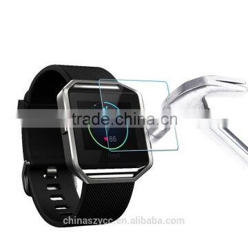 high quality New arrival tough glass screen cover for Fitbit Blaze