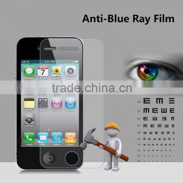 2016 Hot Sale Anti Blue Light Eye Care Screen Protector for Iphone 4