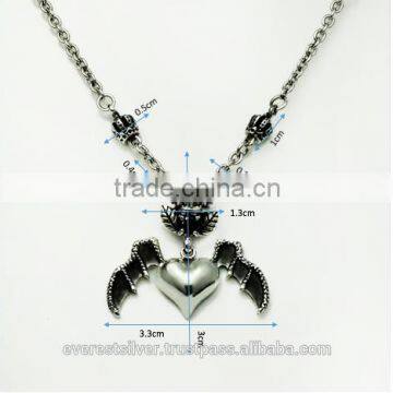 Hot Sale New Products Design Crown Chain Necklace Silver 925 photo-4