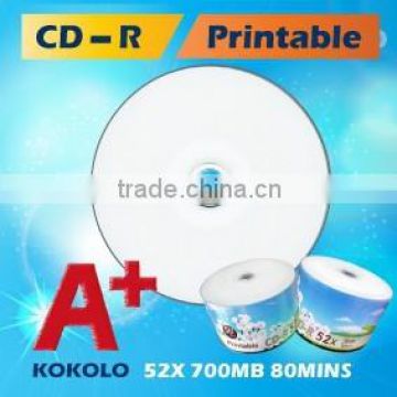 Blank CD-R Printable CD, blank media Taiwan