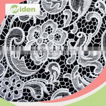 eco-friendly fashionable beautiful design multi color High Quality African Guipure Lace Fabric