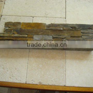 concrete backed natural culture stone for wall