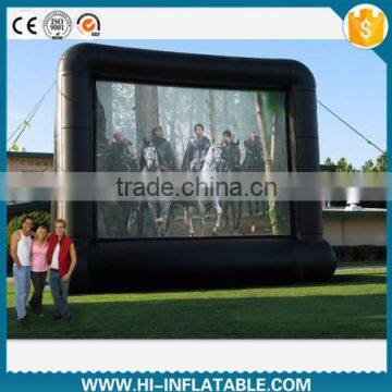 outdoor inflatable movie screen, inflatable cinema screen No. 018 for sale