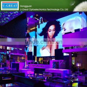 New products on china market sealess install P6 Stage Background indoor led moving sign