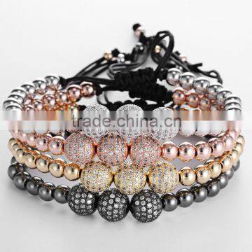 2016 Hot sales Man fashion beads bracelet for man gift