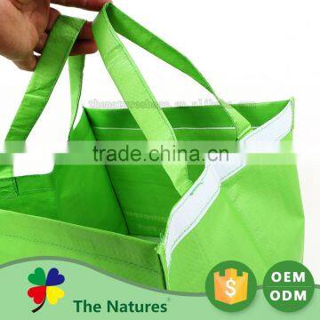 Hot Sales Woven Trash Folding Garbage Plastic Thick Bag Holder photo-4