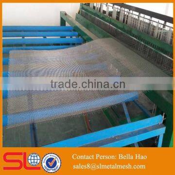 Stainless steel crimped wire mesh for mine sieve