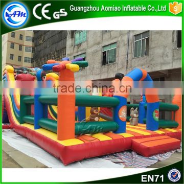 Inflatable playground, inflatable dragon city playground for sale