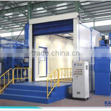 China manufacture Shot blast room/Sand blast booth_SAE&ISO standard