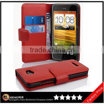 Keno Premium PU Wallet Leather Flip Case for HTC Butterfly