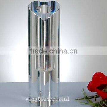 Heart shape crystal vase for home decoration decoration CV-1027