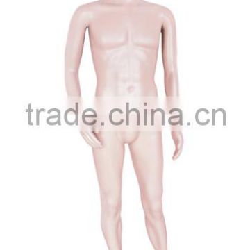 Faceless Abstract Standing Skin Color Male Mannequin Model Window Clothing Display