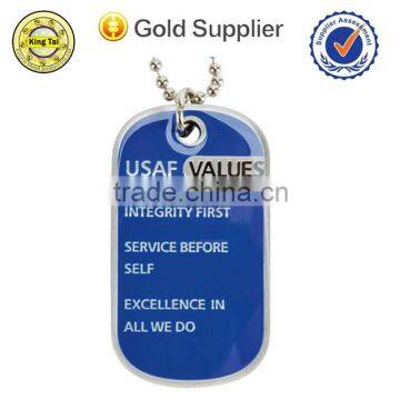 Promotional Lovely Cheap Custom Shape Bulk Epoxy Metal Dog Tag