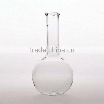 Flat bottom glass boiling flask