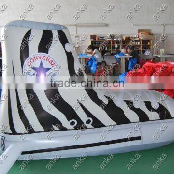 Giant custom logo inflatable shoes