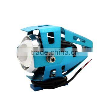 Super Bright 15w LED Motorcycle Light Black/Silver/Golden/Blue Case U5 LED Driving Fog Spot Beam HeadLight For Electric Bike photo-3