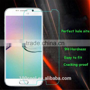 0.26 mm Thickness Cell Phone Tempered Glass Screen Protector for Samsung S6 photo-2