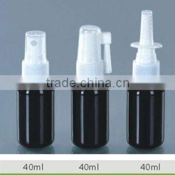 Plastic 40ml PET Spray Bottle,nasal Spray Bottle,throat Spray Bottle