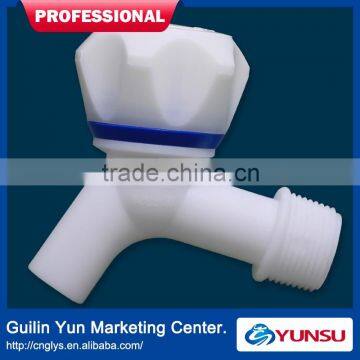 Plastic white+blue marble nude sculptures plastic faucet with CE certificate