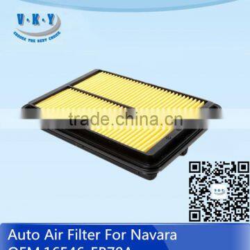 16546-EB70A Auto Air Filter Air Cleaner For Nissan