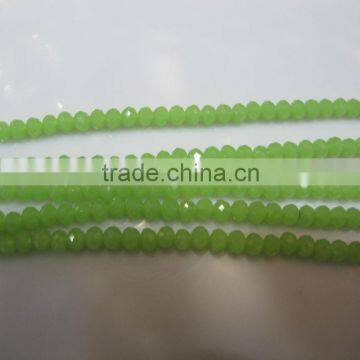 8mm Sales of color glass rondelle beads BZ014