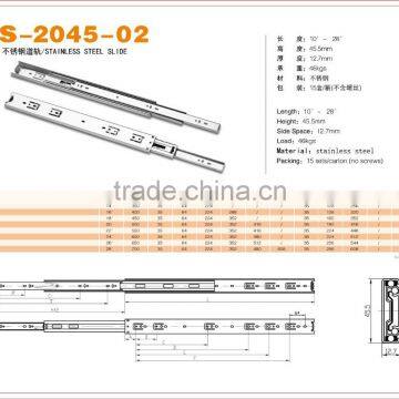 Stainless Steel Full Extension Ball Bearing Drawer Slide photo-2