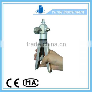 water pressure test gauge