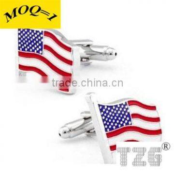 USA US America Flag Cuff Link