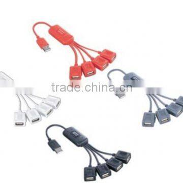 4 Port High Speed USB 1.1 2.0 Adapter Black Electronics Usb Hub Octopus photo-6