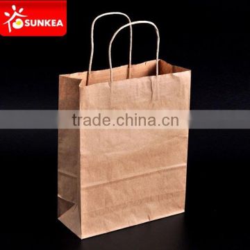 Food Quality Brown Kraft Paper Fruit Bags